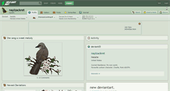 Desktop Screenshot of nayizackret.deviantart.com