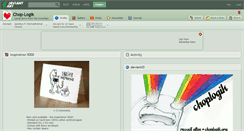 Desktop Screenshot of chop-logik.deviantart.com