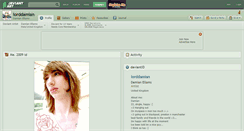 Desktop Screenshot of lorddamian.deviantart.com