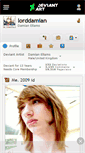 Mobile Screenshot of lorddamian.deviantart.com