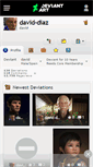 Mobile Screenshot of david-diaz.deviantart.com