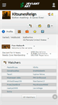 Mobile Screenshot of kitsunesreign.deviantart.com