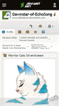 Mobile Screenshot of dawnstar-of-echosong.deviantart.com