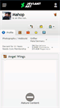 Mobile Screenshot of mahop.deviantart.com