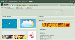 Desktop Screenshot of moho4gfx.deviantart.com