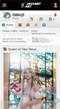 Mobile Screenshot of hakuji.deviantart.com