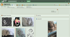 Desktop Screenshot of kegome444.deviantart.com