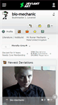 Mobile Screenshot of bio-mechanic.deviantart.com