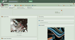 Desktop Screenshot of antoro.deviantart.com