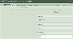 Desktop Screenshot of blue-carrot.deviantart.com