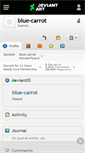 Mobile Screenshot of blue-carrot.deviantart.com