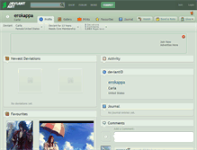 Tablet Screenshot of erokappa.deviantart.com