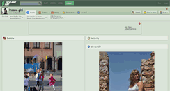 Desktop Screenshot of insane-girl.deviantart.com