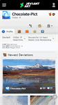 Mobile Screenshot of chocolate-pict.deviantart.com