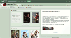 Desktop Screenshot of dragon-age-fc.deviantart.com