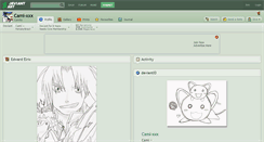 Desktop Screenshot of cami-xxx.deviantart.com