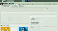 Desktop Screenshot of midnightoftheshadows.deviantart.com