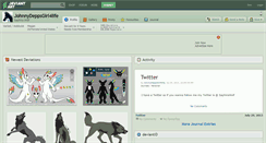 Desktop Screenshot of johnnydeppsgirl4life.deviantart.com