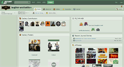 Desktop Screenshot of laughter-and-battle.deviantart.com