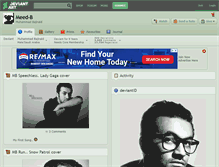 Tablet Screenshot of meed-b.deviantart.com