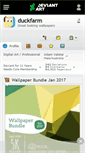 Mobile Screenshot of duckfarm.deviantart.com
