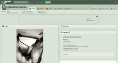 Desktop Screenshot of extraordinarymachine.deviantart.com