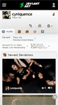 Mobile Screenshot of cyniquence.deviantart.com