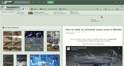 Desktop Screenshot of dennish2010.deviantart.com