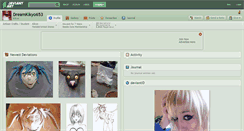 Desktop Screenshot of dreamkikyo653.deviantart.com