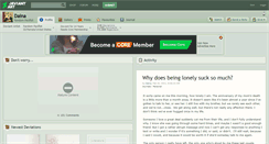 Desktop Screenshot of daina.deviantart.com