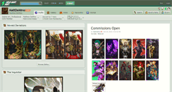 Desktop Screenshot of mattdemino.deviantart.com
