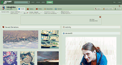 Desktop Screenshot of inkoginko.deviantart.com
