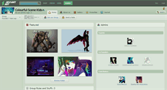 Desktop Screenshot of colourful-scene-kids.deviantart.com