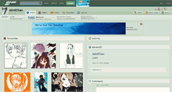 Desktop Screenshot of aimiichan.deviantart.com