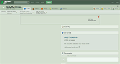 Desktop Screenshot of nellytheweirdo.deviantart.com