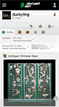 Mobile Screenshot of duckyling.deviantart.com