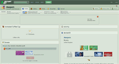 Desktop Screenshot of meepem.deviantart.com