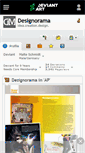 Mobile Screenshot of designorama.deviantart.com