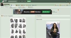 Desktop Screenshot of ooohoman.deviantart.com
