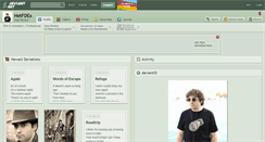 Desktop Screenshot of hetfdex.deviantart.com