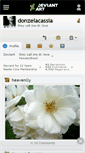Mobile Screenshot of donzelacassia.deviantart.com