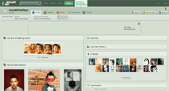 Desktop Screenshot of mouthfulofzen.deviantart.com