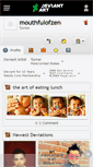 Mobile Screenshot of mouthfulofzen.deviantart.com