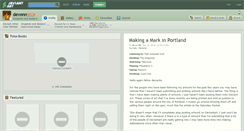 Desktop Screenshot of devonn.deviantart.com