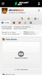 Mobile Screenshot of devonn.deviantart.com