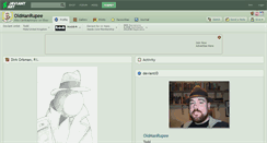 Desktop Screenshot of oldmanrupee.deviantart.com