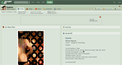 Desktop Screenshot of kyanos.deviantart.com