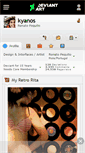 Mobile Screenshot of kyanos.deviantart.com