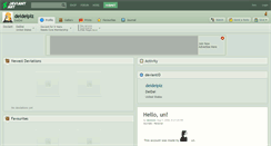 Desktop Screenshot of deideiplz.deviantart.com