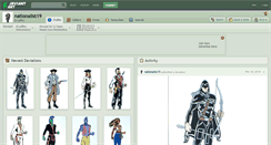 Desktop Screenshot of nationalist19.deviantart.com